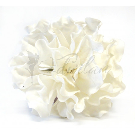 Pěnová květina - bílá hortenzie