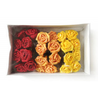 Papírové růže - malý box