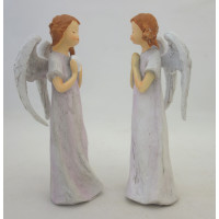 Sada andílků ve fialových šatech - 2ks (904)