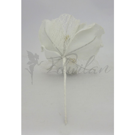 Bílá vánoční magnolie - sada 4ks