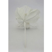 Bílá vánoční magnolie - sada 4ks