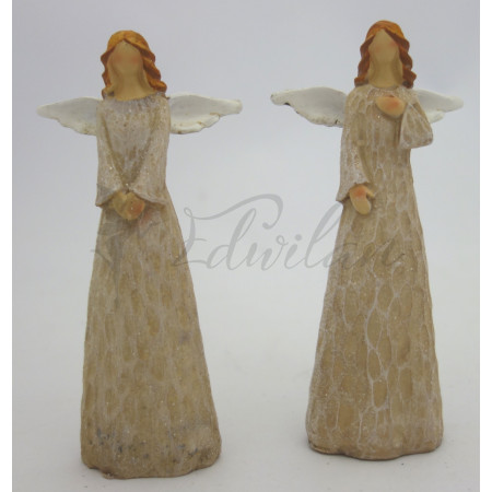 Sada andílků v hnědé barvě - 2ks