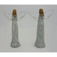 Anděl se svítícími křídly - 2ks