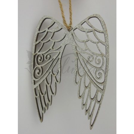 Vánoční andělské křídla -  sada 3ks
