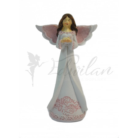 Anděl s ornamentem na šatech
