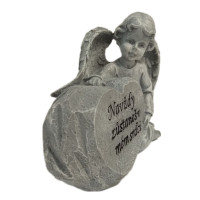 Anděl s náhrobním kamenem - Navždy zůstaneš v mém srdci