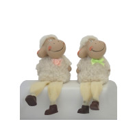 Sedící ovečka - 2 ks