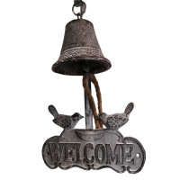Závěsná dekorace ,,WELCOME'' s ptáčky