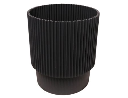 Černý obal na květiny (Elsa-17)
