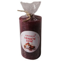 Svíčka válec -Vánoční vůně