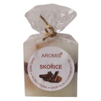 Svíčka kostka - skořice