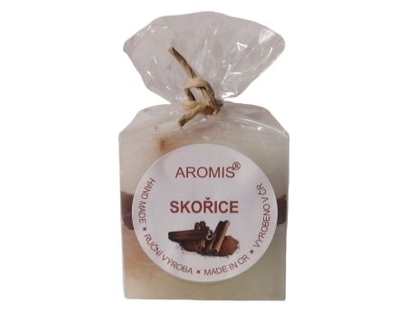 Svíčka kostka - skořice