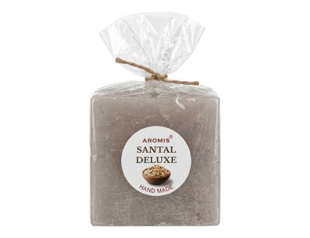 Svíčka kostka - santal delux