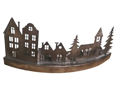 Stříbrný adventní svícen