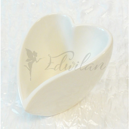 Porcelánová váza - srdce